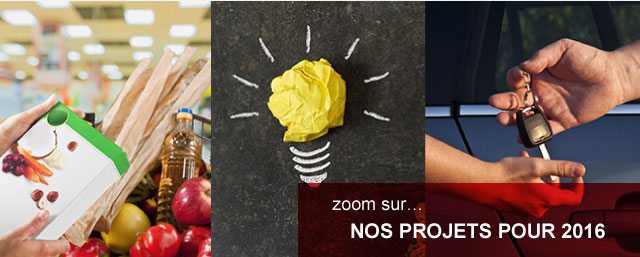 Nos projets pour 2016